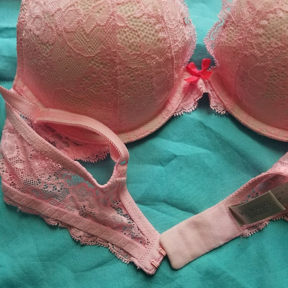 VS Dream Angels push up pink lacy 34b - Picture 5 of 5